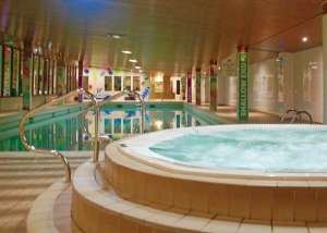 Lochgoilhead Lodges: Indoor heated swimming pool and jacuzzi